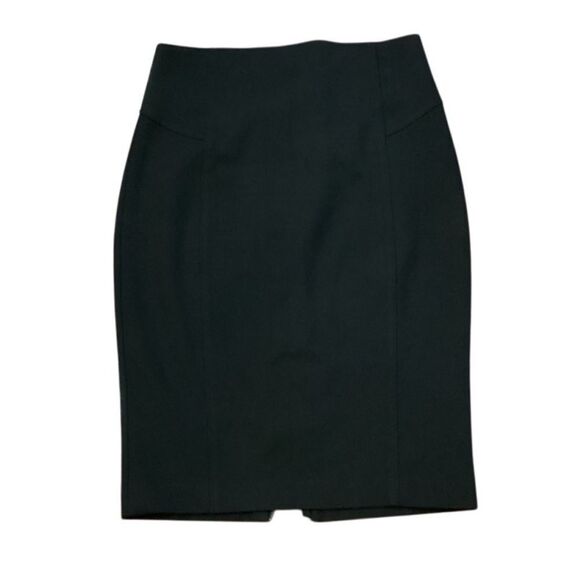 Express exposed back zipper Pencil skirt Black Size 6 - Picture 4 of 10